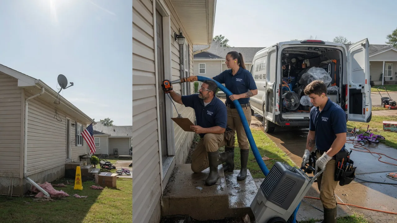 Ceiling Water Damage Restoration in Marshfield, VT near me